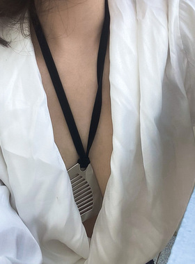 男女通用铜小众项链高级感
