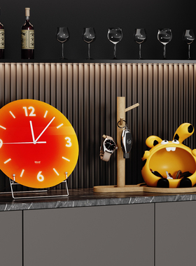 钥匙收纳玄关软装饰品摆件