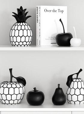 高级感现代水果摆件软装工艺品