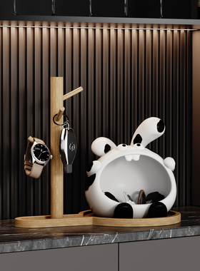 入户门口钥匙收纳摆件