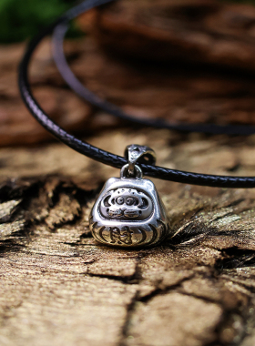 不二马大叔小众S925纯银项链配件