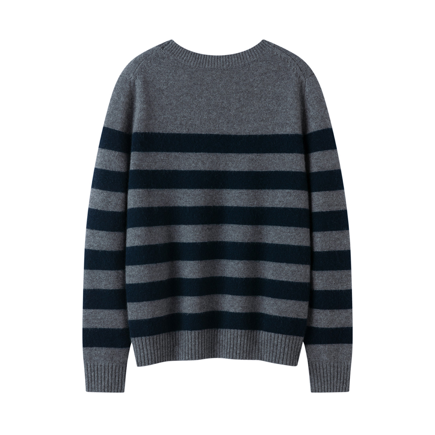 【100%山羊绒】秋冬新款山羊绒女圆领条纹休闲打底毛衣长袖针织衫,淘宝优惠券,粉丝福利购,淘宝优惠卷