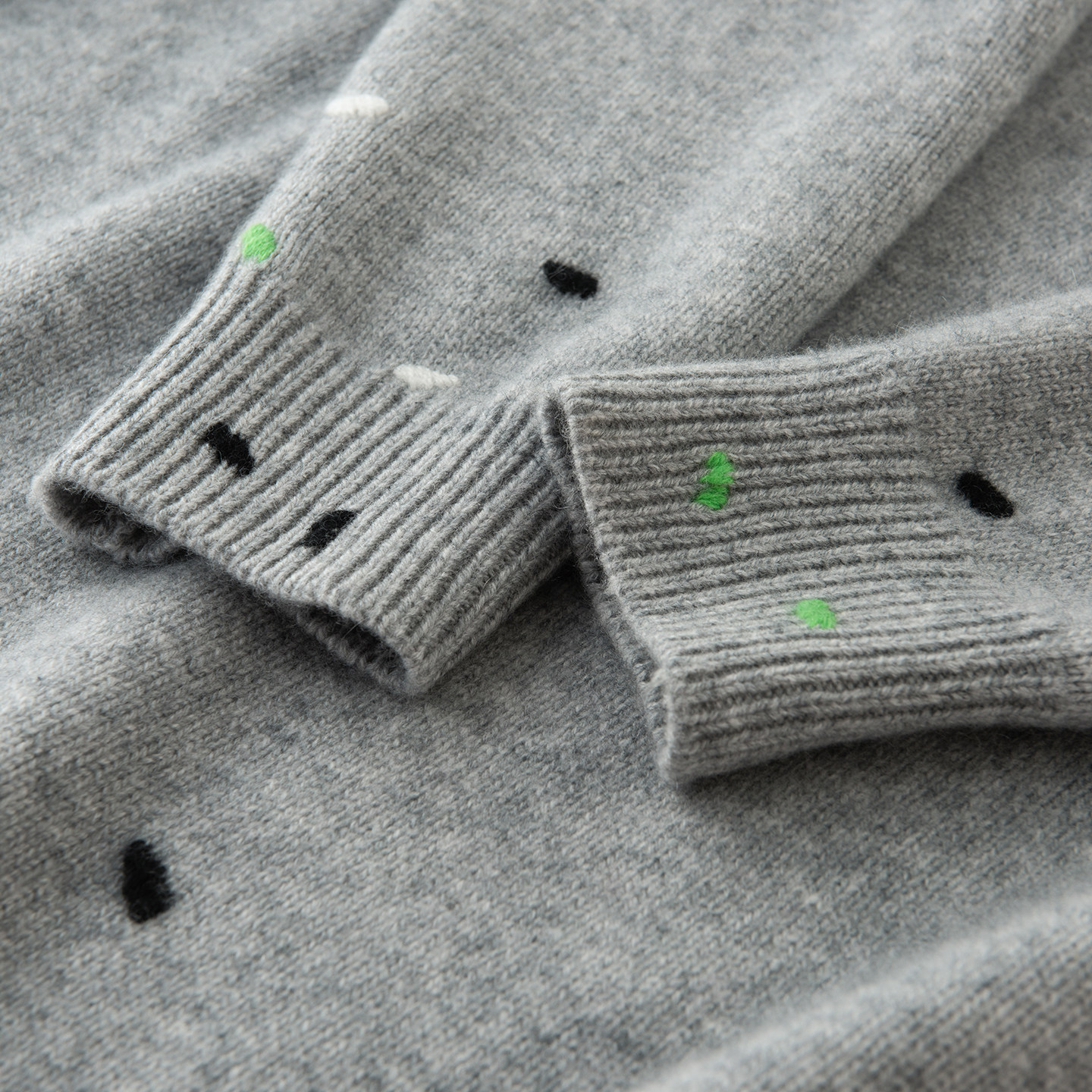 新款100%纯山羊绒衫女半开翻领套头宽松加厚钩织挂件针织毛衣打底,淘宝优惠券,粉丝福利购,淘宝优惠卷