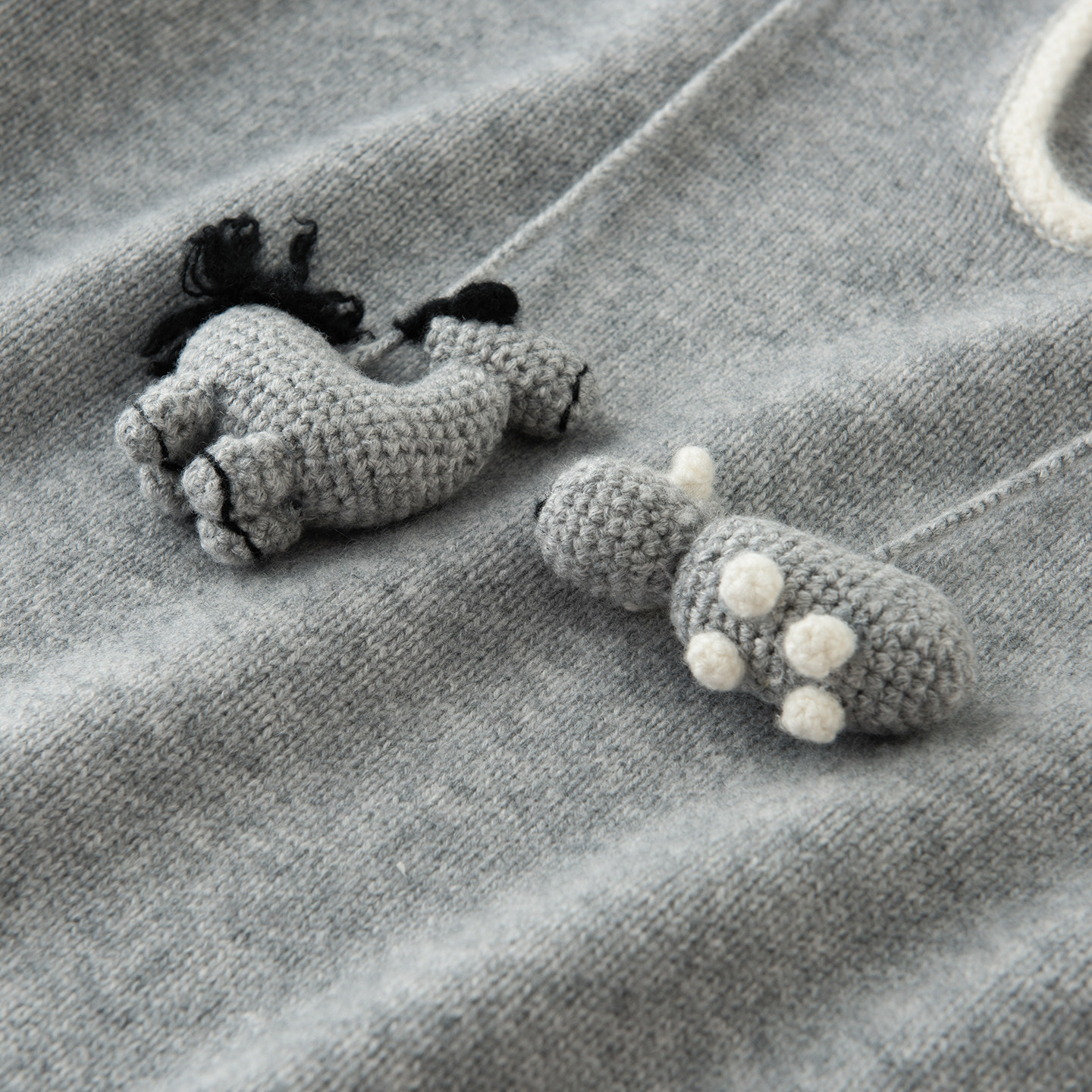 新款100%纯山羊绒衫女半开翻领套头宽松加厚钩织挂件针织毛衣打底,淘宝优惠券,粉丝福利购,淘宝优惠卷