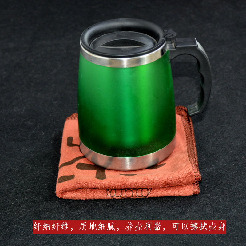 茶壶茶布茶巾吸水加厚中国风功夫禅意茶具毛巾抹布超细纤维茶桌垫-图1