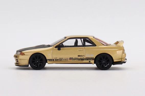 [PDS]MINIGT 1:64 Top Secret尼桑GT-R VR32 日限 合金汽车模型 - 图1