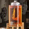 Special wine bottle for green plum wine brewed with ginseng medicinal wine