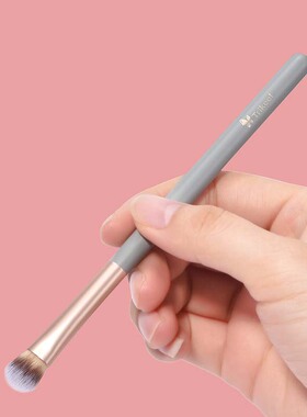 眼影刷子单把便携高光提亮卧蚕晕染刷软毛眼部初学者化妆工具刷子