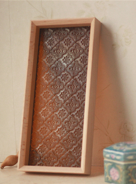 小器物老式玻璃收纳盘复古