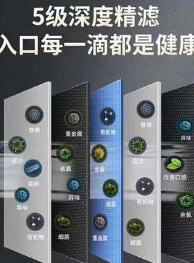 壁挂式富氢水机1400ppb加热电解富氢水机素水机净水器家用直饮机