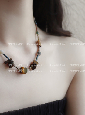 复古个性vintage古着高级感项链