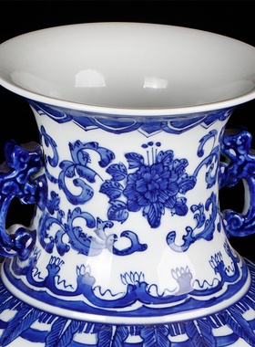 中式风古典陶瓷客厅玄关花瓶