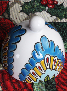 风床头柜陶瓷摆件新中式