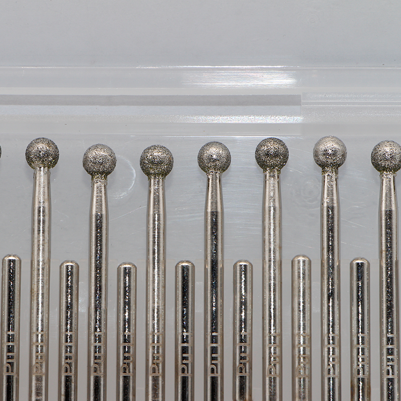 金刚石磨头柄3mm金钢砂磨针钻石磨棒圆柱锥形球型打磨头满5送1,淘宝优惠券,粉丝福利购,淘宝优惠卷