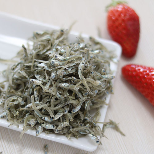包邮出口海燕鱼干小银鱼丁香鱼小海鱼干中号鳀鱼海鲜干货 2-4CM - 图1