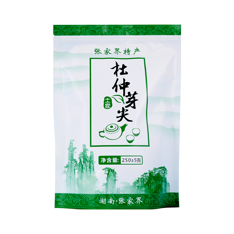 杜仲叶茶野生张家界正宗非杜仲雄花男女养生茶嫩芽尖杜仲500g-图3