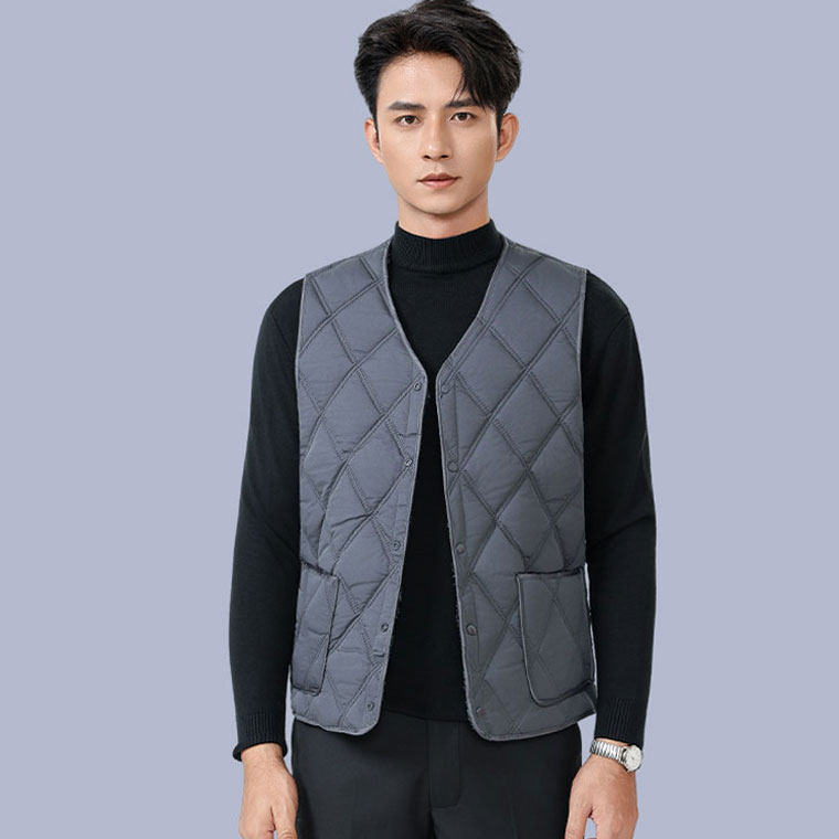 男士加绒棉马甲外穿保暖背心一体绒内穿夹棉内胆爸爸装中老年坎肩,淘宝优惠券,粉丝福利购,淘宝优惠卷