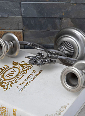 欧式风蜡烛台西餐厅金属工艺品