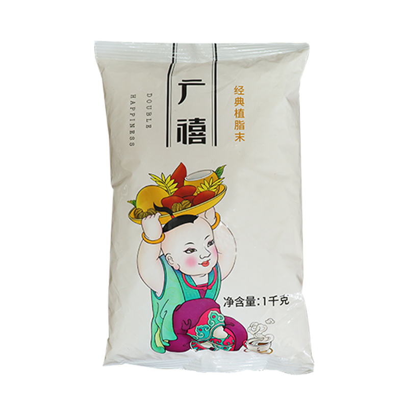 广禧植脂末奶茶奶精 天禧奶精伴侣 奶茶速溶奶茶1kg - 图3