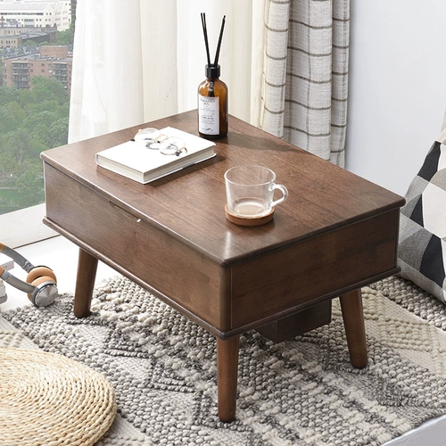 Современный и минималистичный универсальный маленький туалетный столик из натурального дерева для спальни