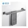 304 stainless steel gun gray bathroom towel rack storage rack paper towel holder pendant set tripod toilet brush