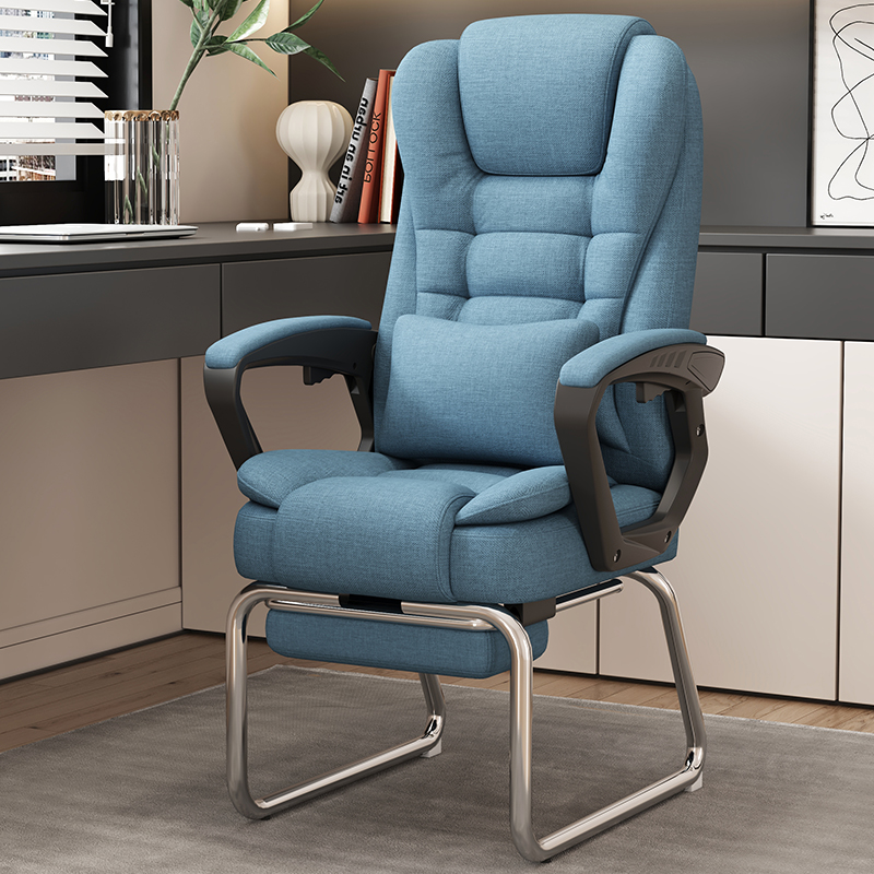电脑椅家用办公椅懒人可躺靠背椅老板书房椅老人座椅舒适久坐椅子 - 图3