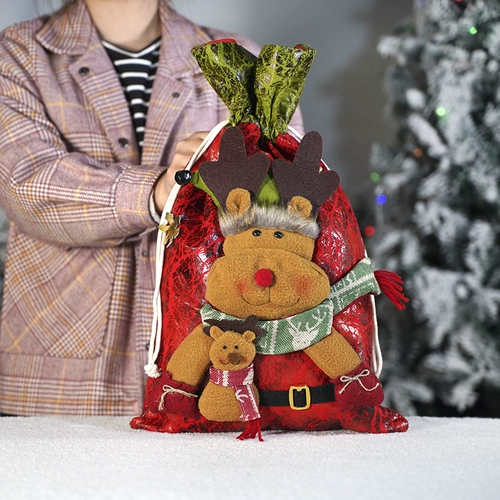 Apple, рождественская детская креативная сумка, защитный амулет, большая упаковка, подарок на день рождения