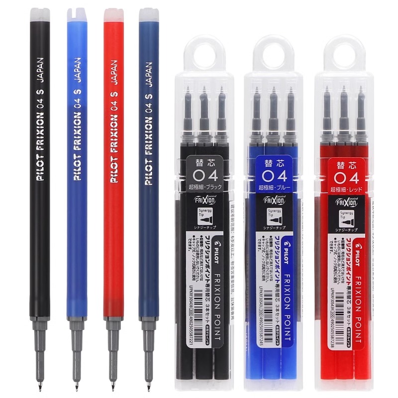 日本PILOT百乐可擦笔笔芯LFPKRF30S4适用于LFPK-25S4水笔替芯0.4 - 图3