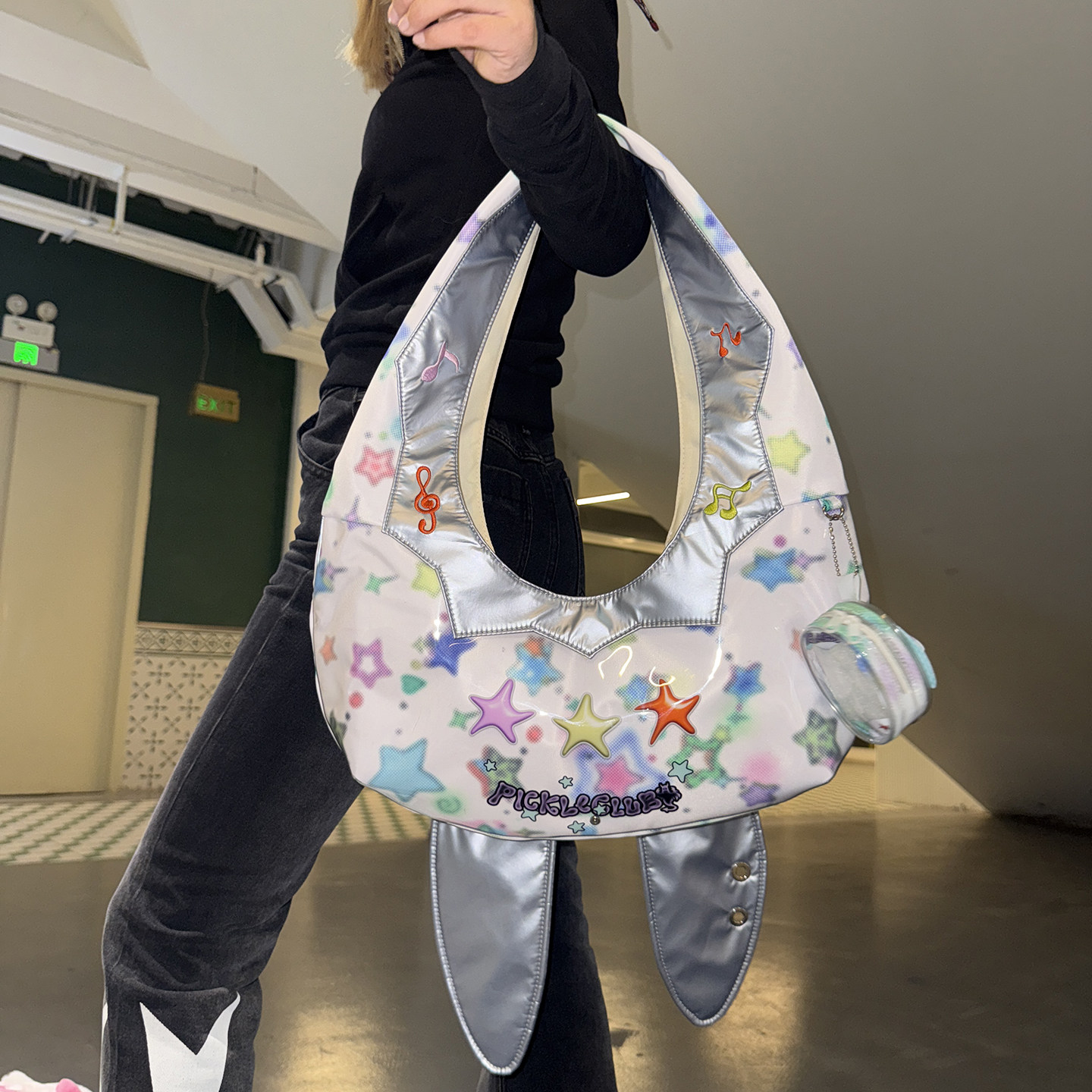 梁拌泡菜电子兔宠包单肩包潮流休闲原创设计百搭可爱风挎包兔包,淘宝优惠券,粉丝福利购,淘宝优惠卷