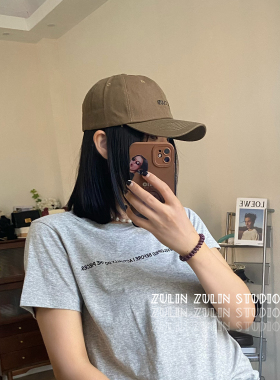 大头围必入棒球帽◆出名创专柜 男女潮刺绣帽子显脸小鸭舌帽