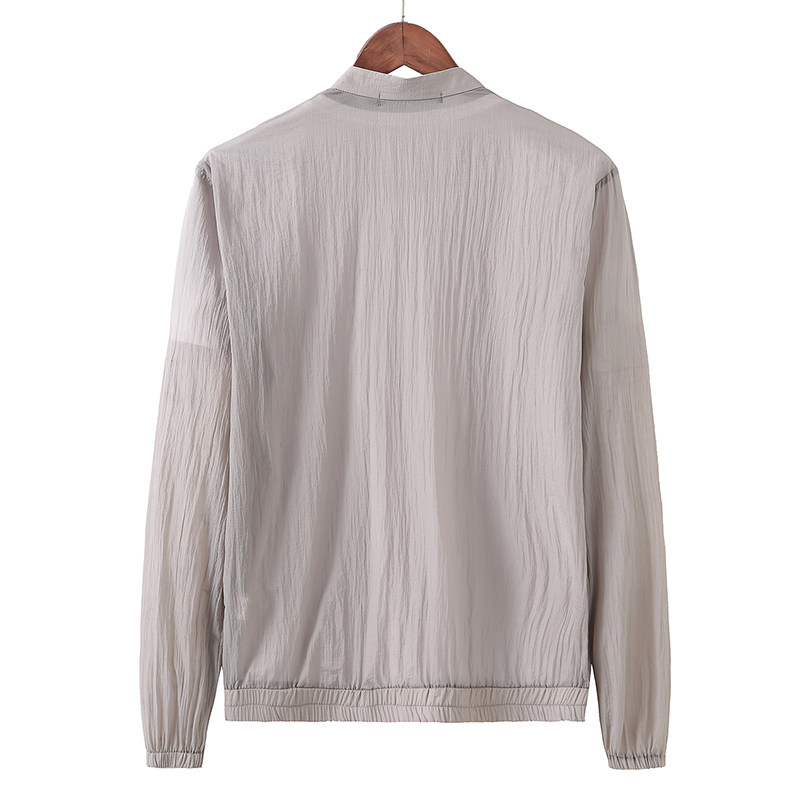 夏季新款透气立领皮肤衣潮防晒衣 库瑞斯夹克