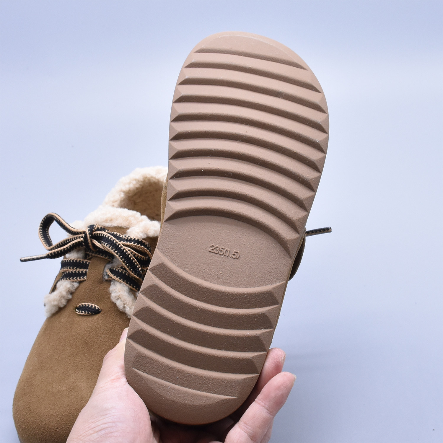 牛绒皮厚底舒适复古鞋女2025秋季新品真皮软底百搭勃肯单鞋女,淘宝优惠券,粉丝福利购,淘宝优惠卷