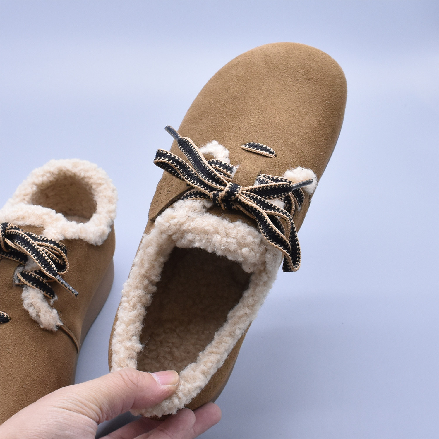 牛绒皮厚底舒适复古鞋女2025秋季新品真皮软底百搭勃肯单鞋女,淘宝优惠券,粉丝福利购,淘宝优惠卷