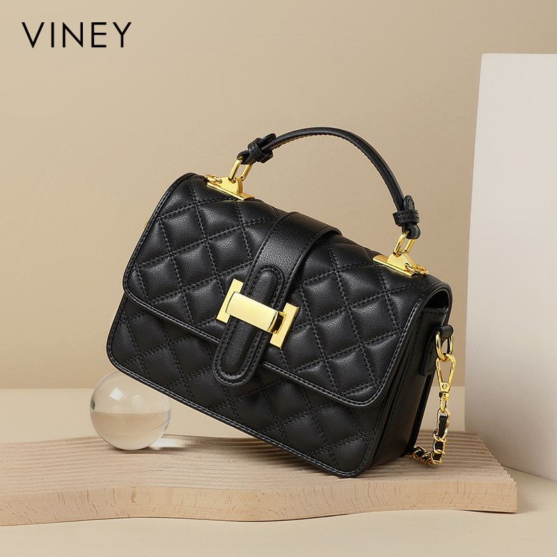 Viney包包女士网红新款女包斜挎包真皮高级感秋冬小包手提链条包,淘宝优惠券,粉丝福利购,淘宝优惠卷