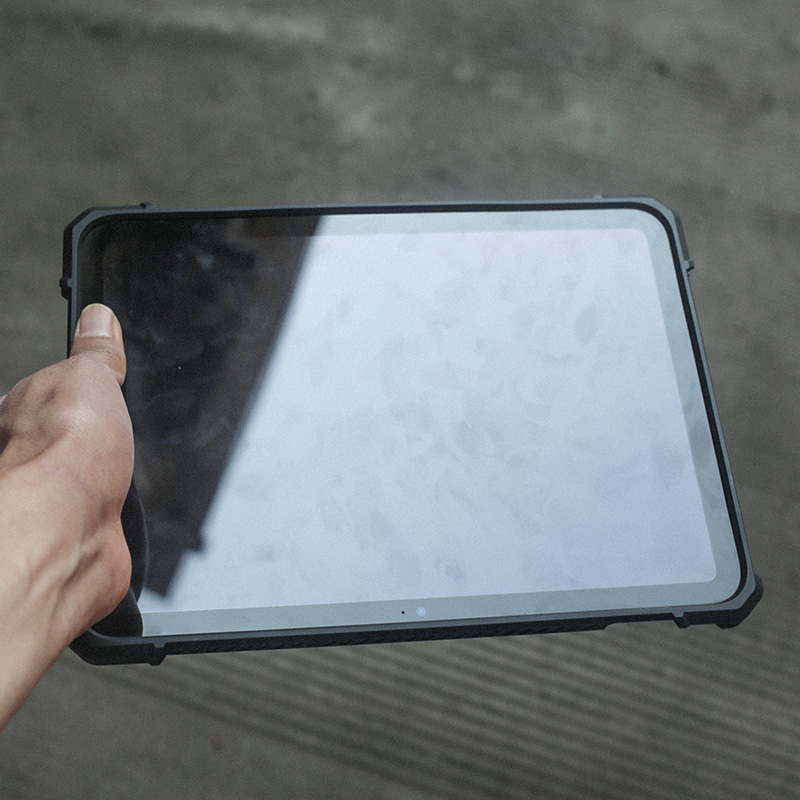 肥熊EDC适用苹果iPad Air7 2025 iPad10 2022 iPad 11 A16战术防摔保护壳保护套平板电脑带支架防弯外套 - 图2