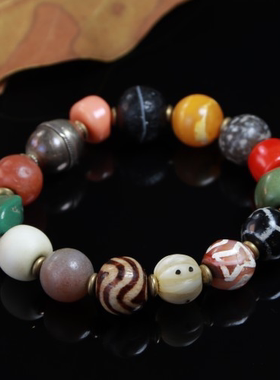 多宝手串古珠收藏男女通用