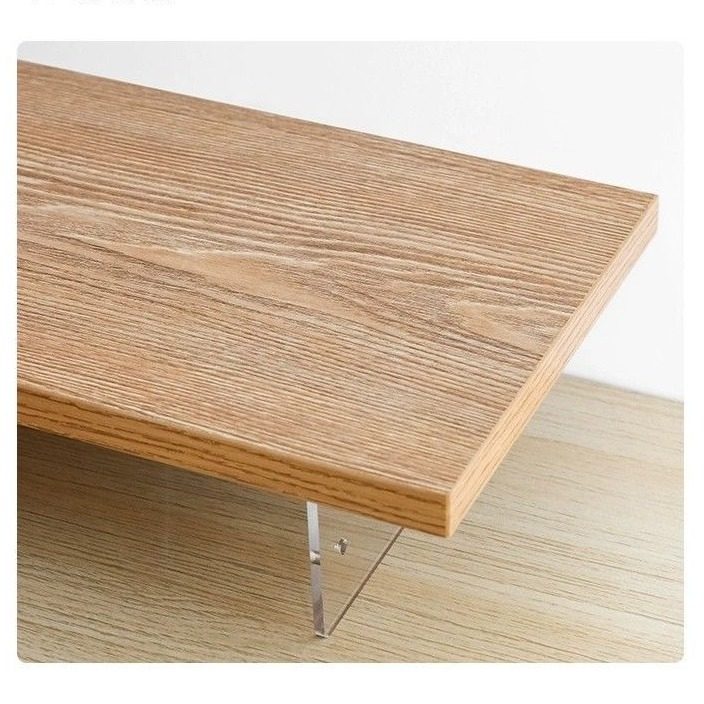 电脑显示器增高架办公室台式屏幕垫高支架子桌面亚克力悬空置物架,淘宝优惠券,粉丝福利购,淘宝优惠卷