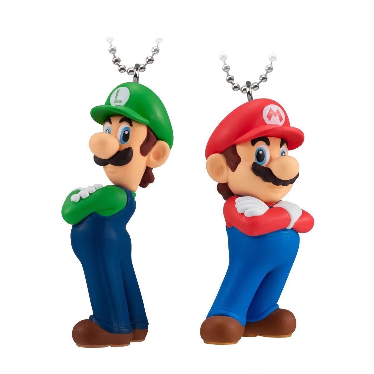 正版万代超级马里奥食玩路易吉耀西奇诺比奥可爱挂饰吊饰盒蛋挂件,淘宝优惠券,粉丝福利购,淘宝优惠卷