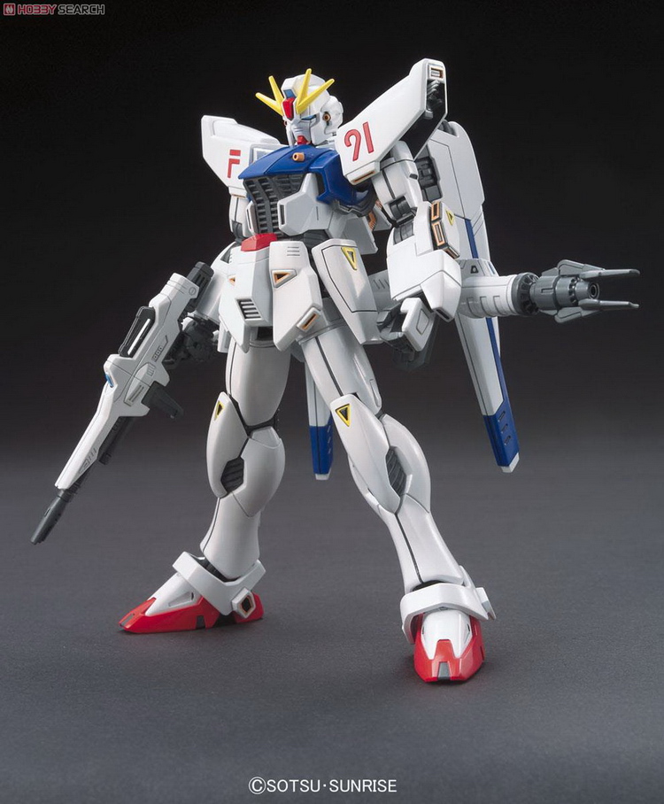 【现货】正品万代HGUC 167 1/144 F91 白色 F91 高达 拼装模型 - 图0