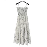 雨墨圣迪奥立 Летняя юбка, платье, накидка, комплект, цветочный принт