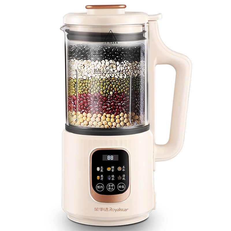 Rongshida wall breaker machine household soy milk machine fully automatic heating multifunctional grains and grains cooking complementary food juicer