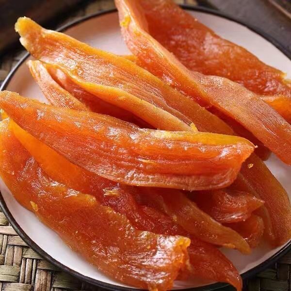 山东地瓜干特产原味无加糖农家自制倒蒸地瓜干条片红薯条干蜜薯干