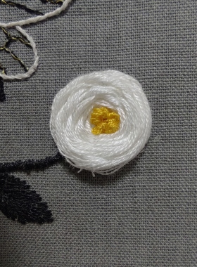 手工刺绣蜜蜂刺绣家居装饰