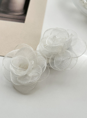 诗情画意《山茶花小发夹》
