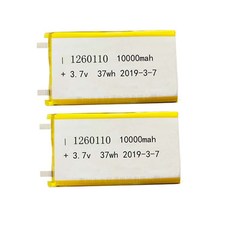 锂电池1260110-10000毫安聚合物锂电池 音箱移动设备充电锂电池 - 图2