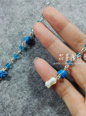 少年王卫斯理白素阳光古装耳坠玫