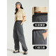 2024 trousers hot air loose mid-waist
