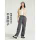2024 trousers hot air loose mid-waist