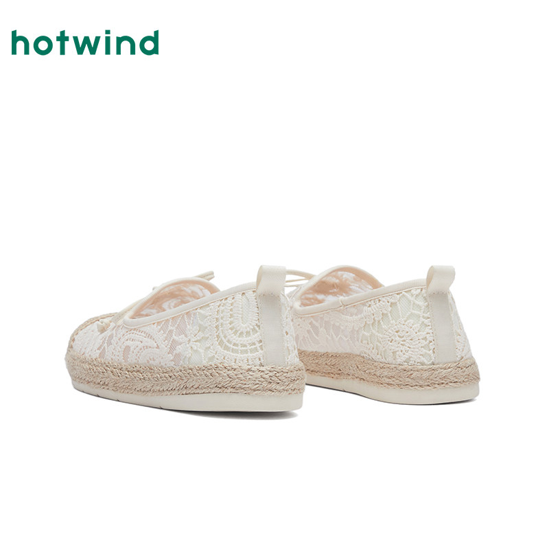 热风平底渔夫鞋女款2026年春季新款网面透气懒人鞋百搭日常单鞋,淘宝优惠券,粉丝福利购,淘宝优惠卷