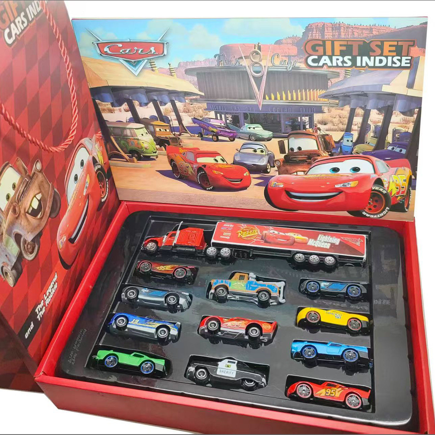 卡通合金小车套装汽车总动员麦昆板牙警长模型赛车玩具儿童礼物,淘宝优惠券,粉丝福利购,淘宝优惠卷